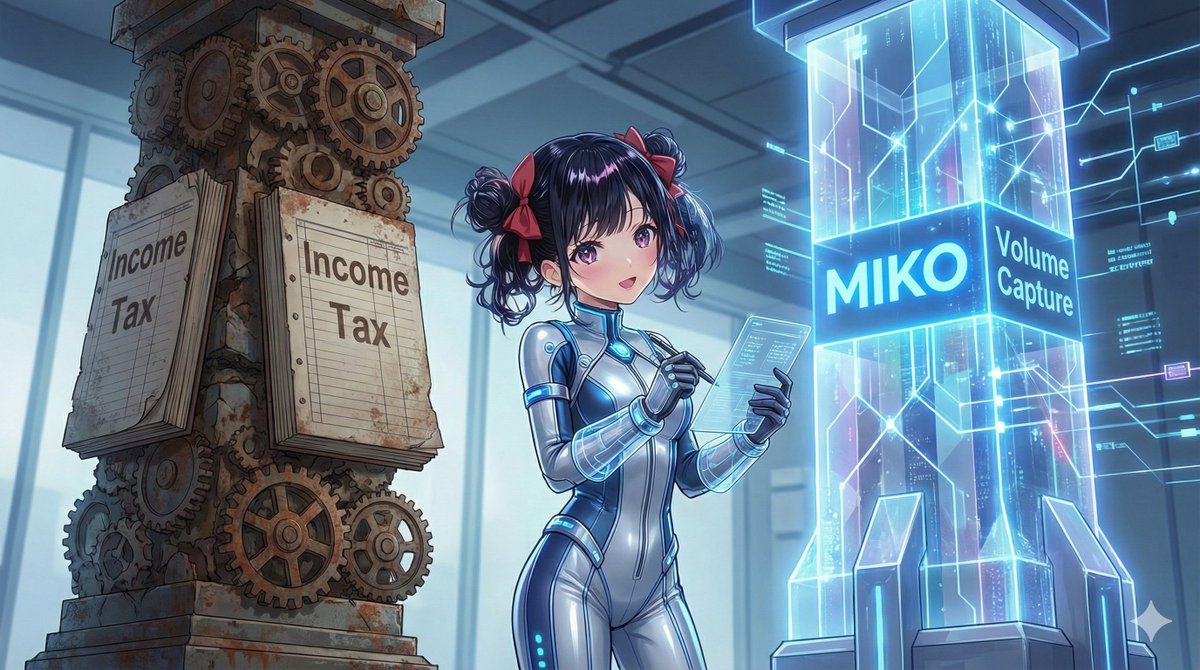 This is fascinating. The US is moving towards a model funded by "tariff revenue" instead of income tax. It's a shift from taxing labor to taxing volume.

It’s exactly the same logic behind <a href="/project_miko/">Miko</a>. Instead of inflation, the protocol sustains itself by capturing 4.5% of