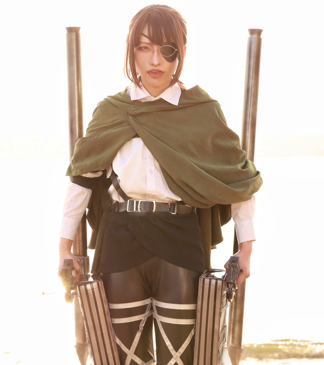 UtauNanasama723's tweet photo. 《 cosplay / ｺｽﾌﾟﾚ 》
進撃の巨人 AOT
Hans Zoe 
ハンジ ･ ゾエ  

　" 皆をここまで
　　　　率いてきたのは 私だ "

photo : katoken https://t.co/JVhyc0uZvb