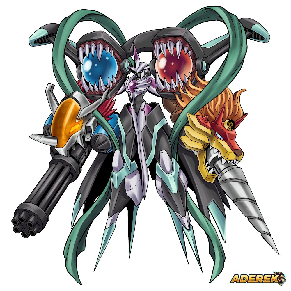 AderekArt's tweet photo. Chaosmon Alter Sigma is not a system error, but a new paradigm. This variant demonstrates that the synthesis between antitheses can generate a new core of existence. https://t.co/XbuimIJXZQ