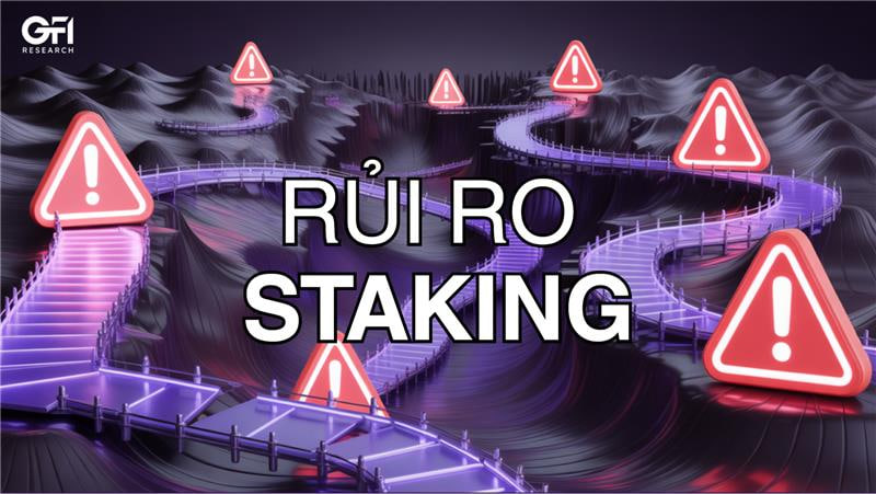 ❗️❗️STAKING SẼ KHÔNG CÒN NGON NẾU BẠN MẮC PHẢI NHỮNG "BẪY" SAU ĐÂY
 
Staking có thể là cách kiếm tiền thụ động hấp dẫn, nhưng đằng sau lợi nhuận là những rủi ro tiềm ẩn mà anh em cần phải biết để tránh mất tiền không đáng có. Dưới đây là những rủi ro