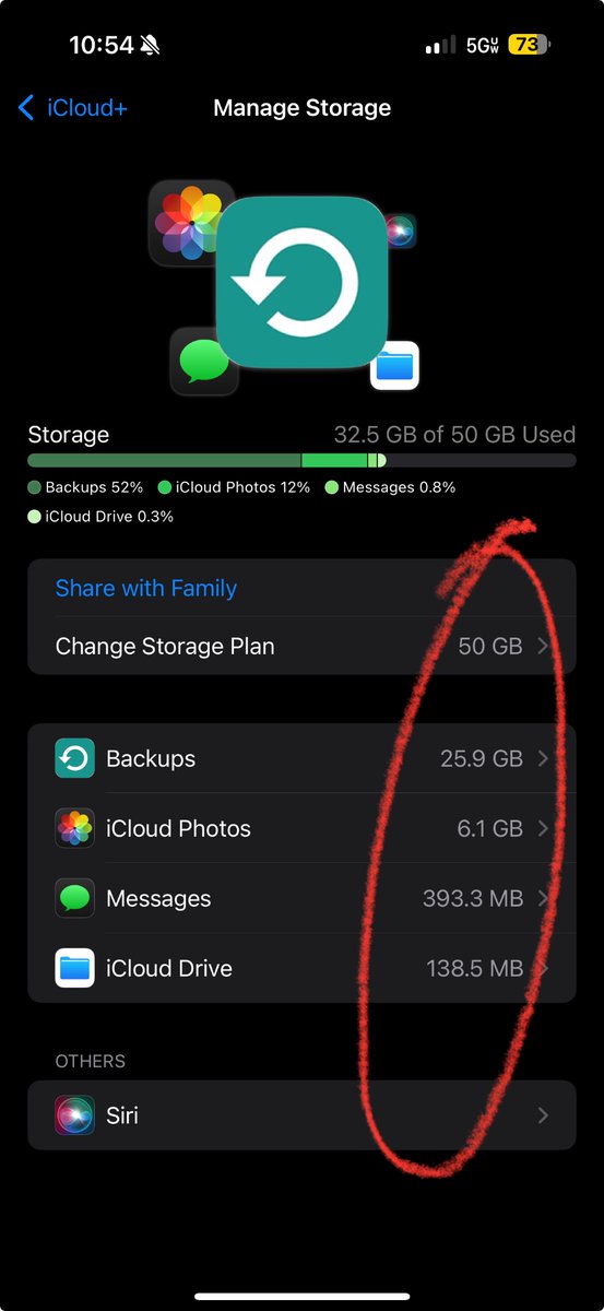 SmithJane1981's tweet image. @AppleSupport why am I getting a space #errormessage when trying to #backup my phone to #Icloud even after upgrading to 200GB when there is more than enough storage space to accommodate what I’m trying to backup? #Apple #Iphone16ProMax #AppleSupport