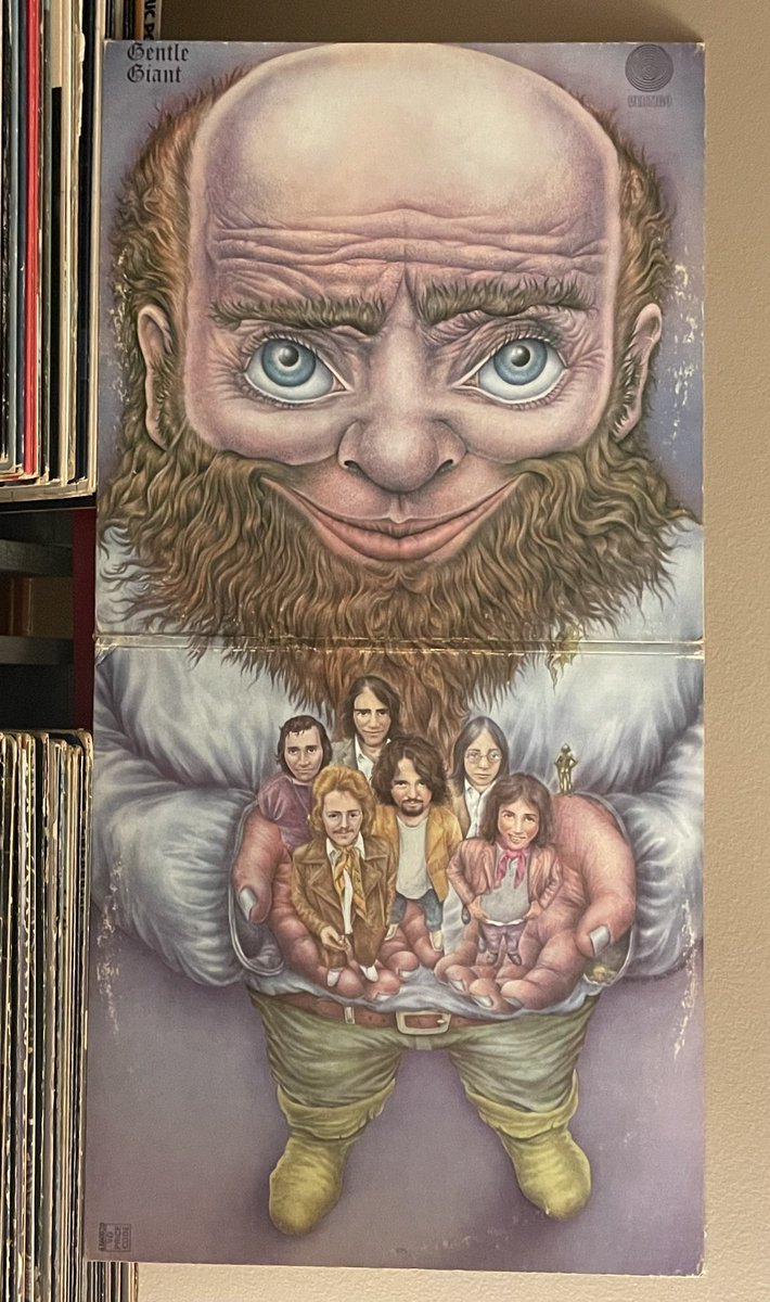 SentierDiscret's tweet image. Il y a 55 ans, en ce jour le 27 novembre 1970, le premier album de Gentle Giant. Contient la pièce Funny Ways joué à tous les concerts du groupe. 
🎶
#gentlegiant #prog #vinyle