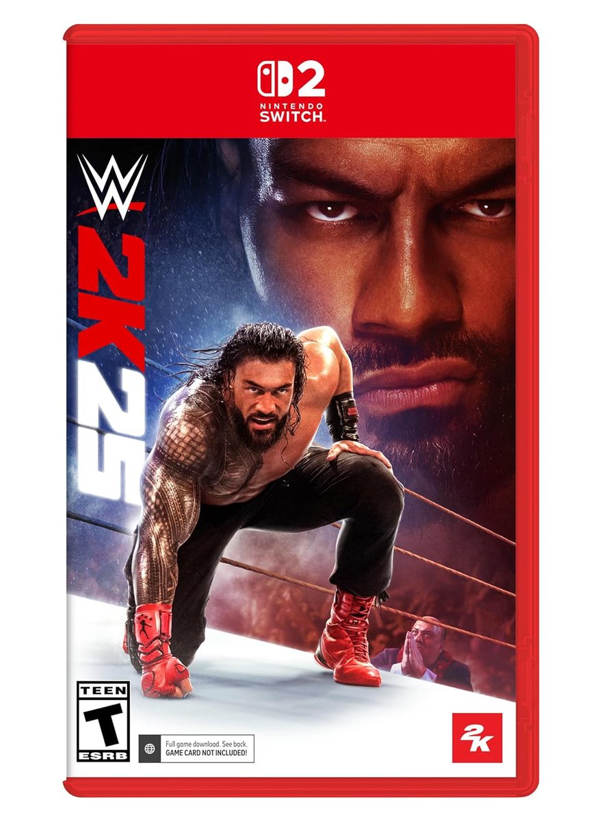 WWE 2K25 (Switch 2 code in a box/PS5/PS4/Xbox) is $15 on Amazon amzn.to/4pDNMwd
Walmart buff.ly/XzqvLs4 #ad