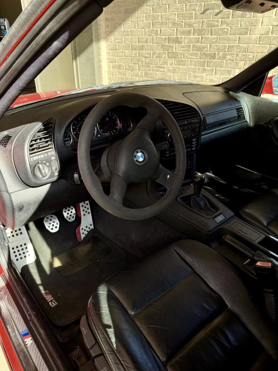 Here is a beautiful Hellrot BMW “M3” Touring (E36) for sale that is powered by an S52 paired to a 6 speed manual transmission from an E46 M3. It also has a bunch of other M3 bits and pieces installed and comes with an asking price of $25,000.