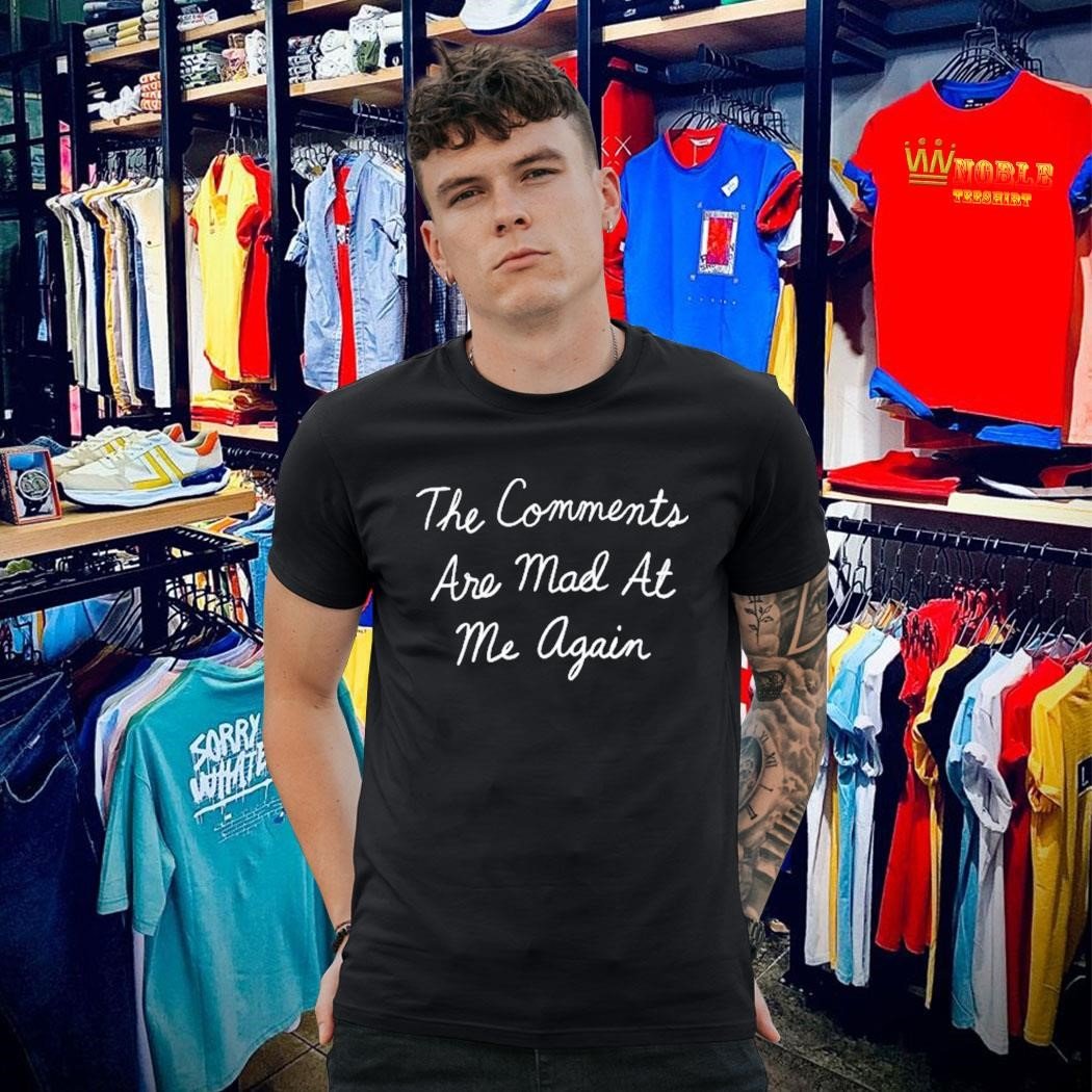 teefeetshirt's tweet image. The Comments Are Mad at Me Again T-shirt
Perfect for anyone with a love for internet chaos and witty humor!
🛒 Grab yours now: nobleteeshirt.com/product/offici…
#FunnyShirt #SocialMediaHumor #Streetwear #LimitedEdition #nobleteeshirt