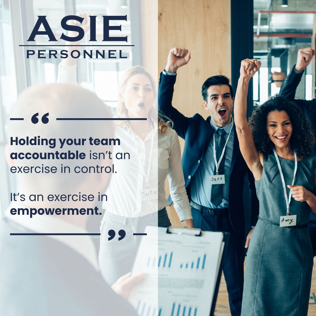 AsiePersonnel's tweet image. #LeadershipTip - Accountability builds confidence, clarity, and competence, turning responsibility into opportunity for development. 
Visit our website asie.co.za to learn more about our recruitment services.

#asiepersonnel #empowerment #leadership #development