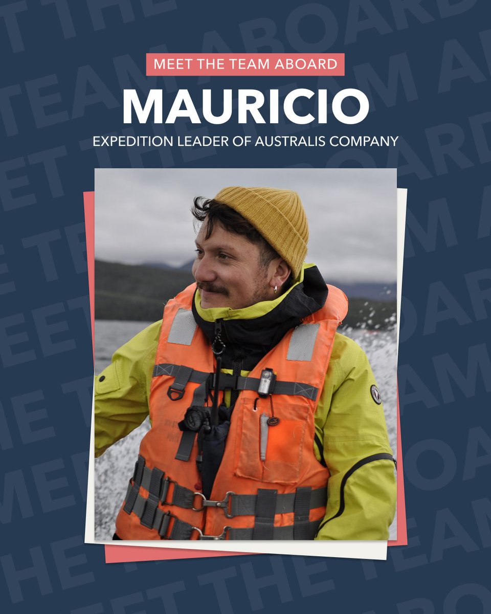 AustralisEXP's tweet image. 🎨 Mauricio not only guides our travelers through Patagonia, he also portrays it through his artistic eye.

💬 His advice: “Come with an open mind. Here you will not only see landscapes, you will also learn about the history, geology, and life that inhabits them.”