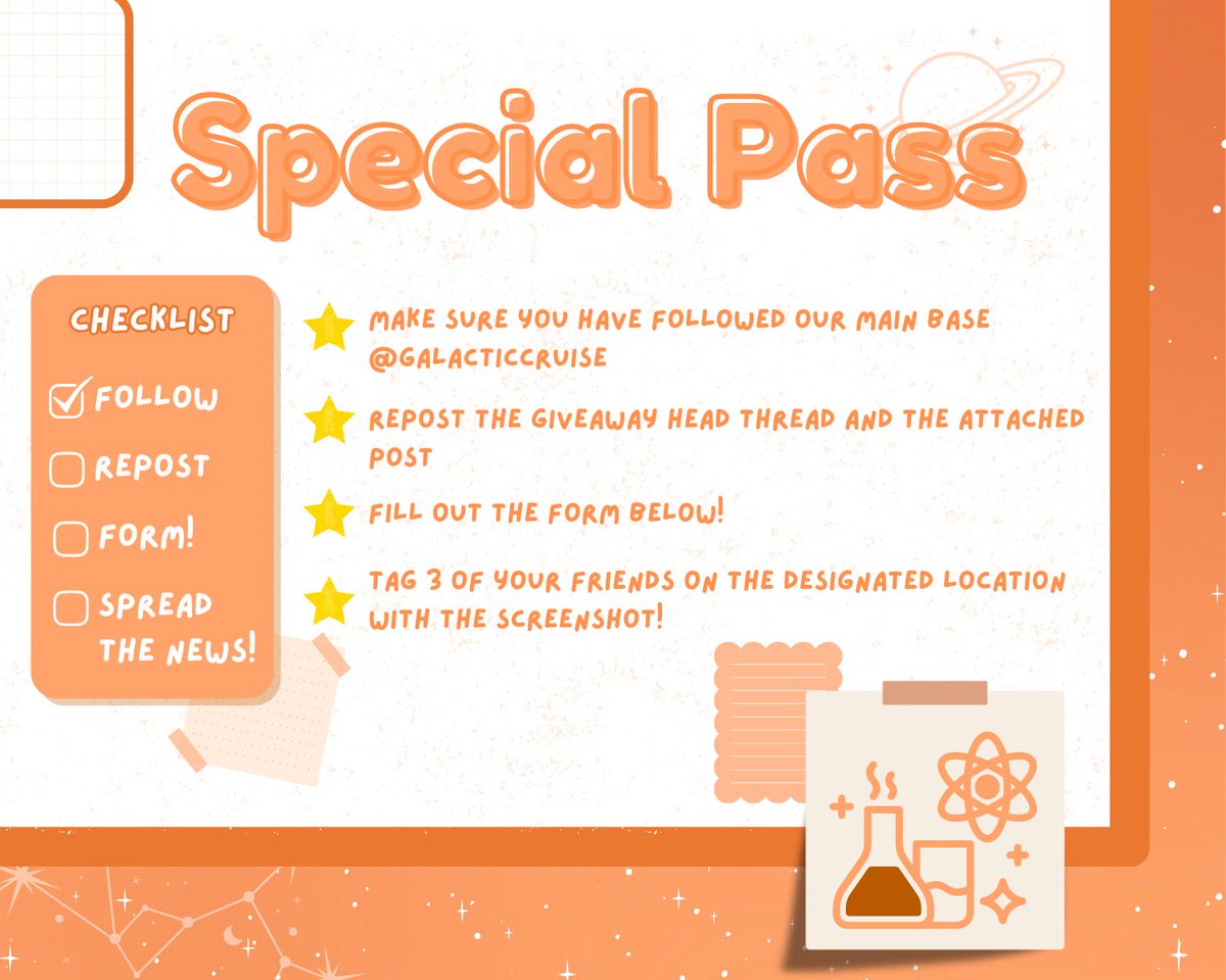 WELCOME, SCIENTISTS! 🚀 tweet media