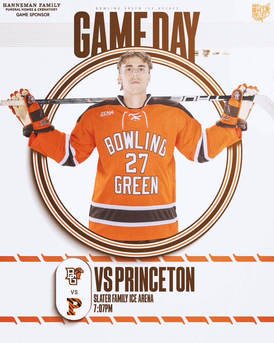 Black Friday weekend at Slater!

🆚 Princeton
⏰ 7:07 PM ET
📍 Bowling Green, OH
🏟️ Slater Family Ice Arena
📺 Midco Sports Plus
📻 Falcon Media Sports Network / 88.1

#AyZiggy🟠🟤 <a href="/MidcoSports/">Midco Sports</a>  | <a href="/CCHAHockey/">CCHA</a>