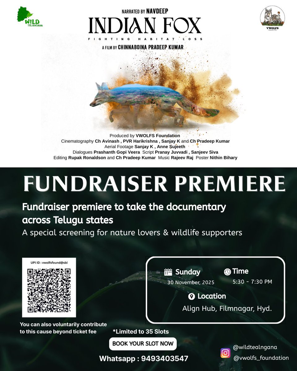 Wild Telangana tweet media