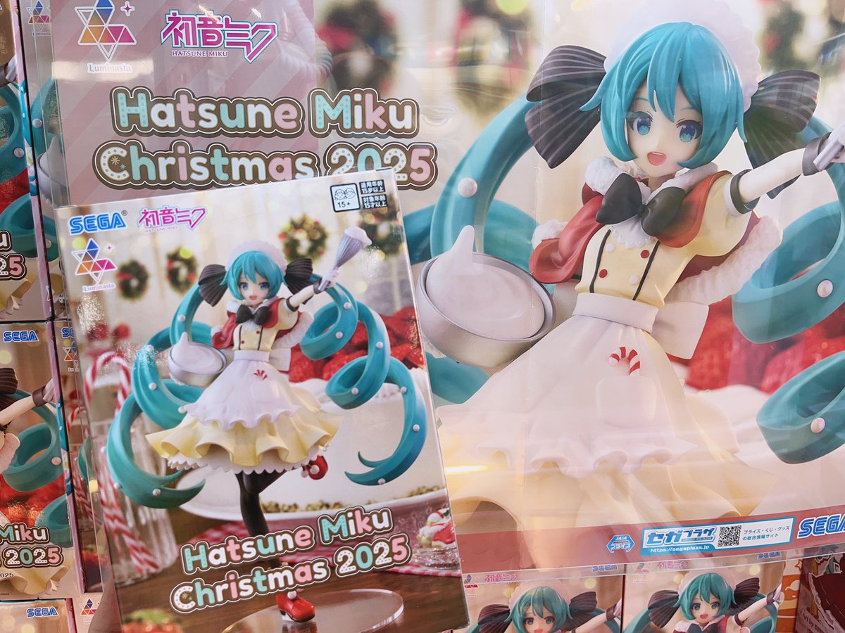 初音ミク クリスマス Luminasta 2025 フィギュア 25箱 🤍💙 ＼ 「劇場