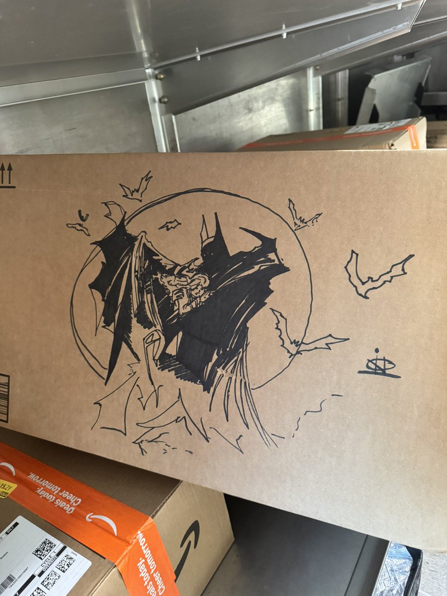 Did Batman today, gonna do more when I can, peak is the worst time to be a delivery driver.
