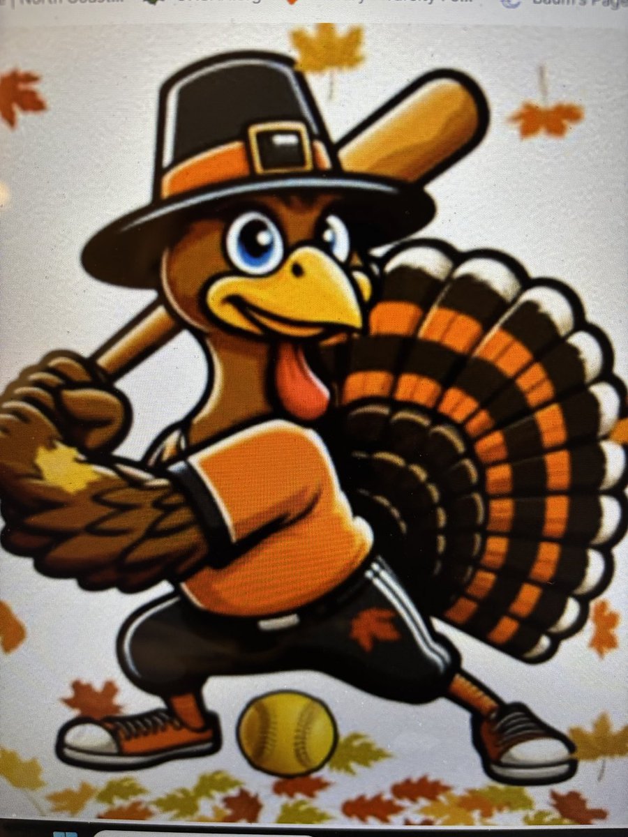 Happy Thanksgiving from Eastwood Softball.