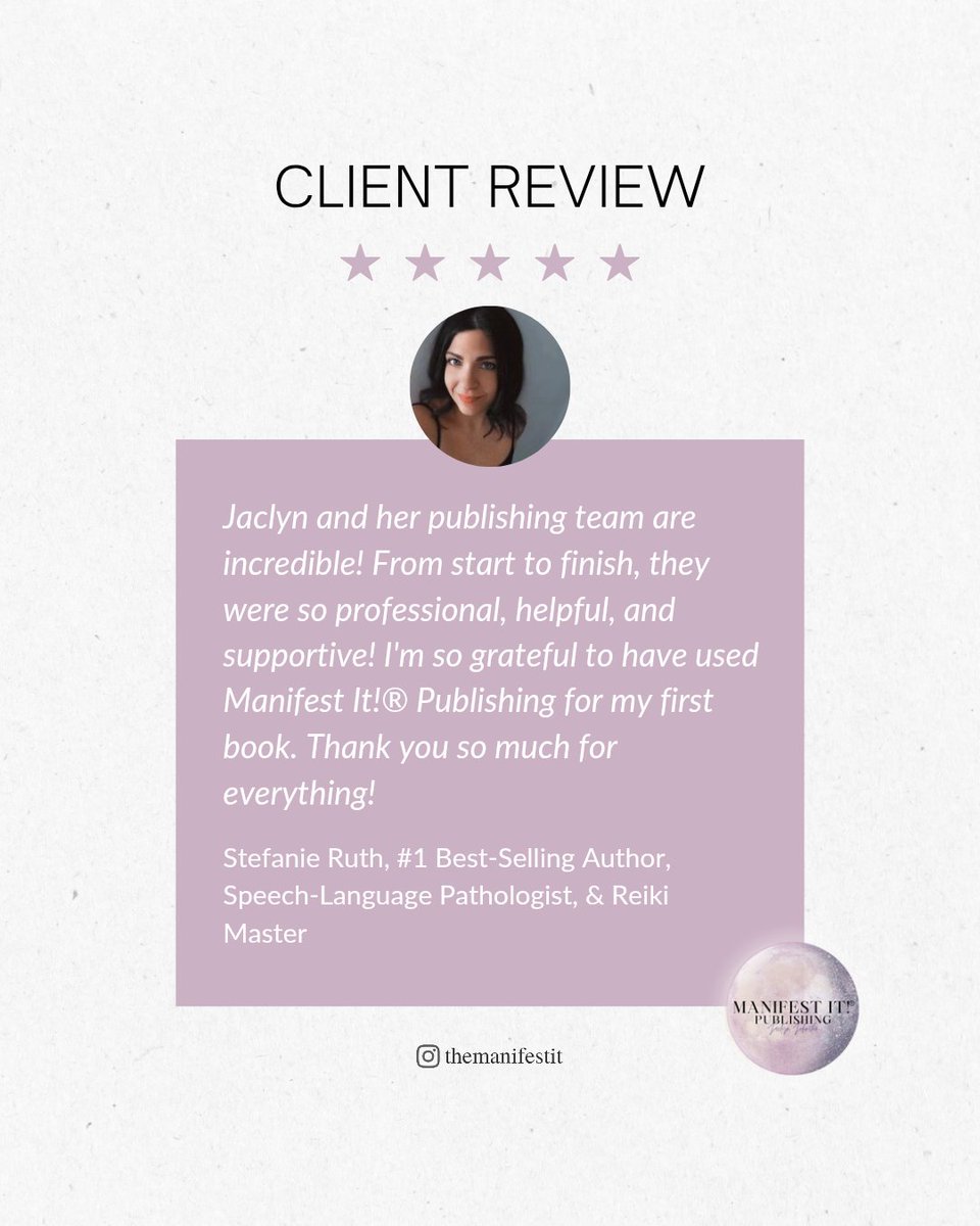 JaclynNJohnston's tweet image. XOXO Jaclyn 
No. 1 Best-Selling Author &amp;amp; Publisher
CEO of Manifest It!® &amp;amp; Manifest It!® Publishing
Podcaster, Writer, &amp;amp; Film Producer

...
#jaclynjohnston #writinghelp #bestsellingbooks #selfhelpbooksforwomen #spiritualbooks #writingcommunity #selfhelpbooks #writingservices