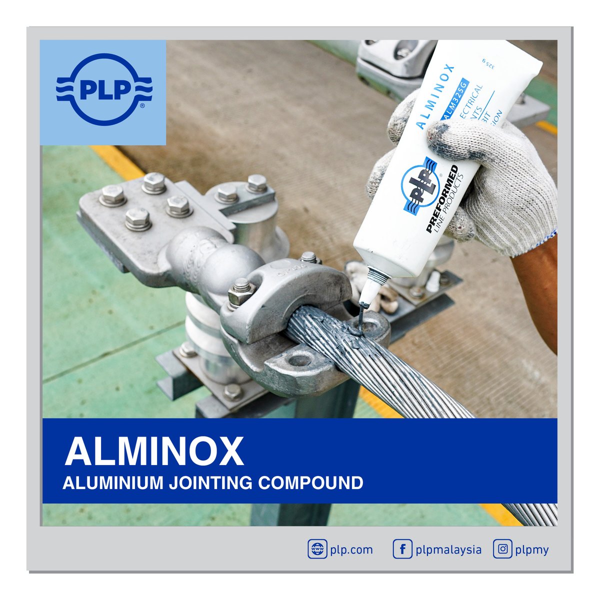 PLPMY1's tweet image. Alminox jointing compound performs a dual role: 
First in providing for high conductivity aluminium jointing and, secondly, as an inhibitor against further oxidation and corrosion of the aluminium jointing contact areas. 

#PLPMY #PLPID #PLP #Energy #Electric #electriczen