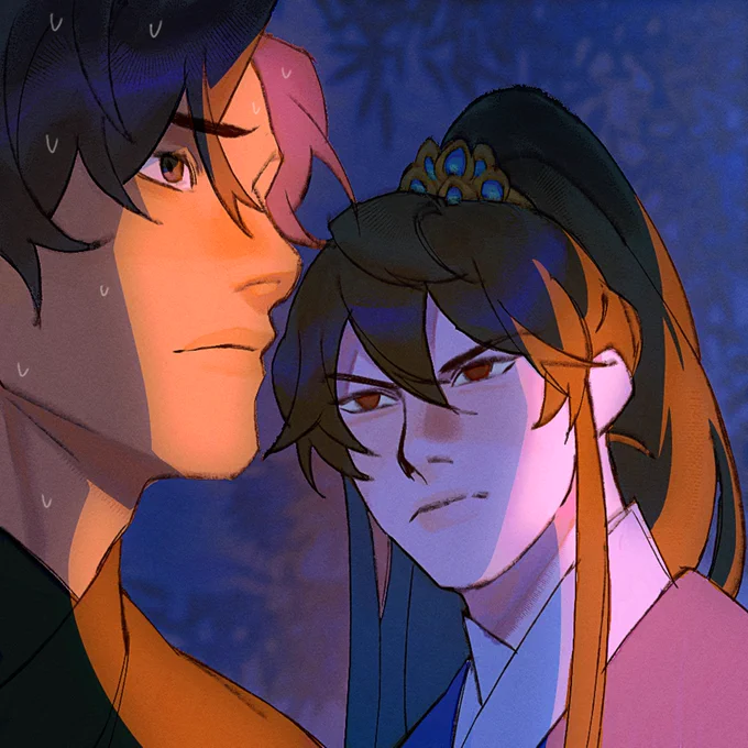 What if you were looking for your mom's fat cat and you saw your shizun hanging out in a secluded spot with ? #erha