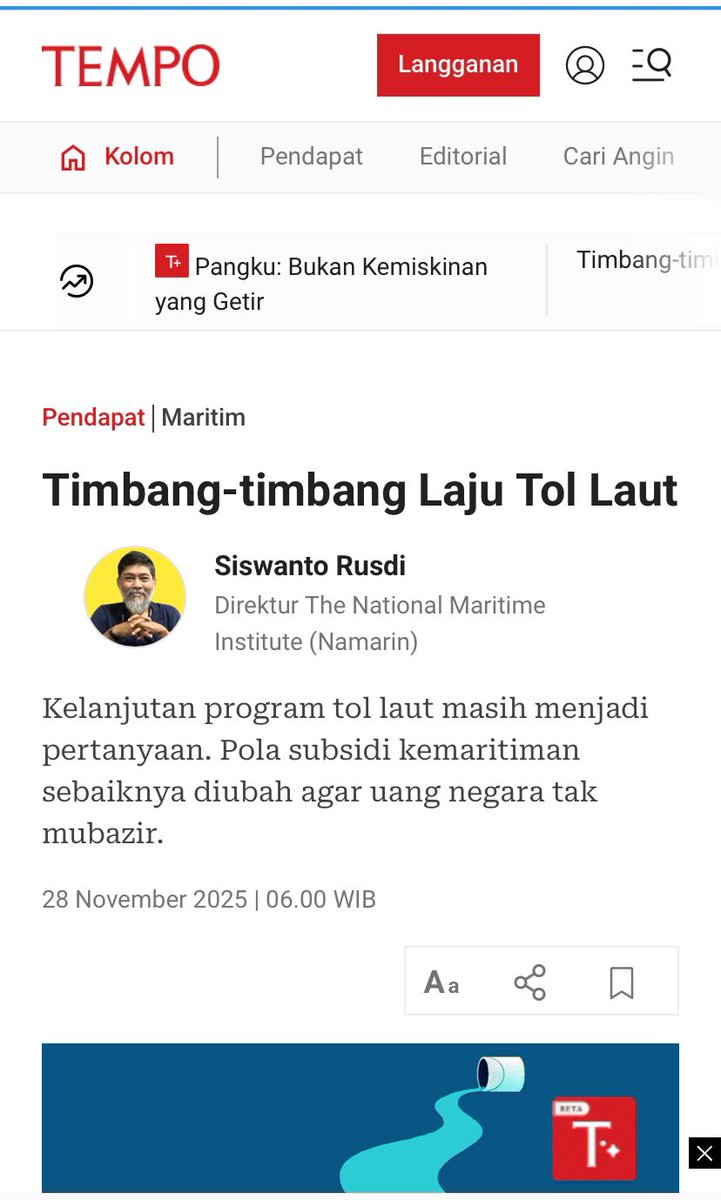 Siswanto Rusdi tweet media