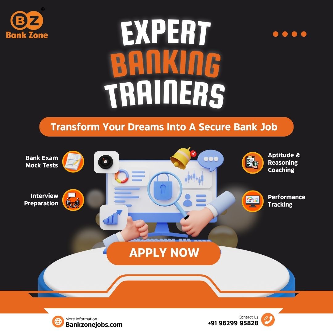 BankZoneJobs's tweet image. Kickstart your banking career with expert trainers at Bank Zone!
Mock tests, interview prep &amp;amp; complete guidance.
👉 Apply now at Bankzonejobs.com
📞 96299 95828
#BankZone #BankJobs #ExamCoaching