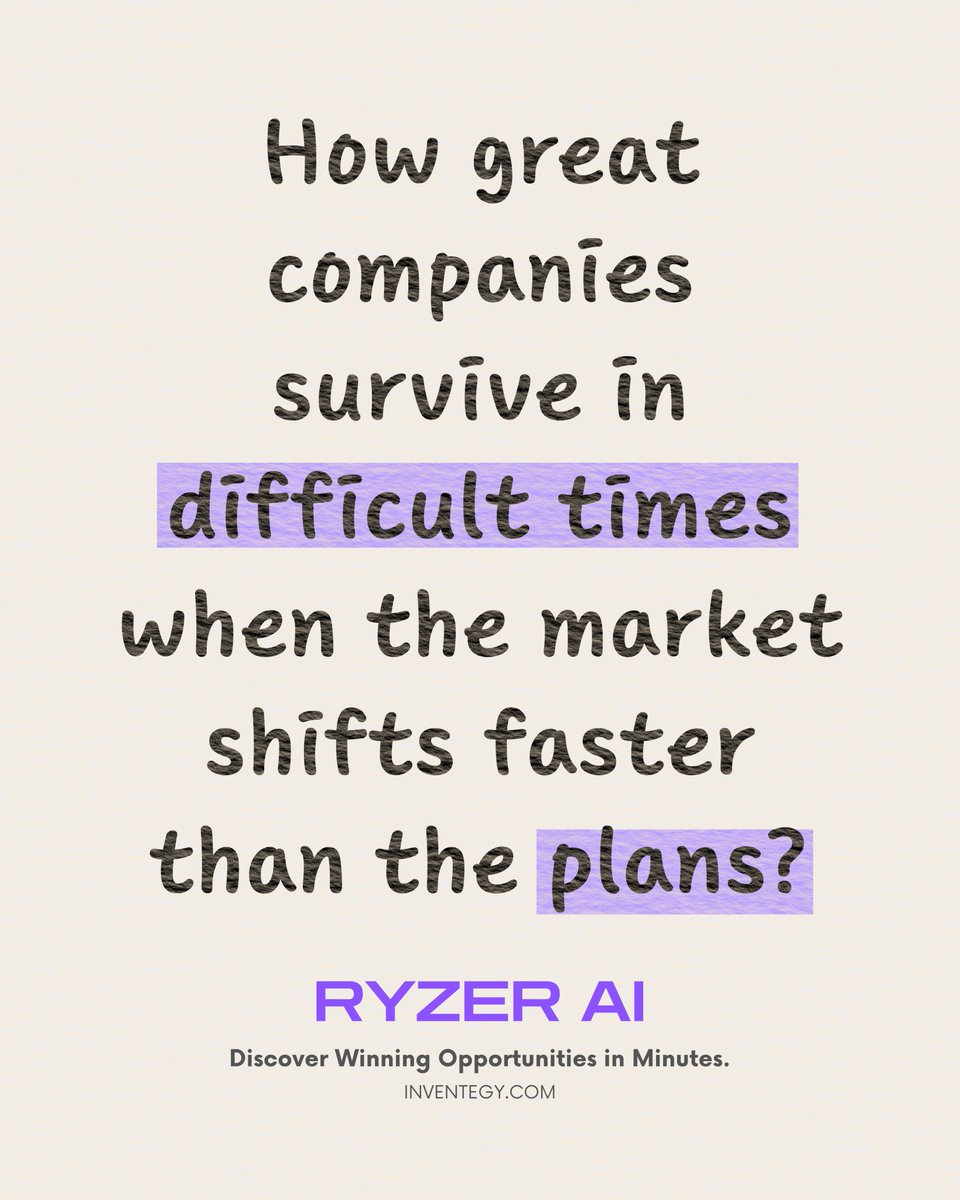 AliIqbal_AI's tweet photo. How great companies survive in difficult times when the market shifts faster than the plans?

They rise through consistent discipline, especially when the market becomes so inconsistent.

When uncertainty hits, many teams panic. 😬
1. Plans shift.
2. Priorities wobble.
3. And standards drop.

>>> 👇 <<<

But the companies that endure are the ones that keep showing up:
• They stay steady when others swing wildly.
• They execute with clarity when others chase noise.
• They follow the right process long after competitors burn out.

Steady hands build great companies.

🚀 RYZER AI -  Shaping the Future of Intelligence!

Empowering your organization with AI, especially for:

- Product teams
- Marketing teams
- Sales teams
- C-suite Executives
- And many more...

🔑 Join us: https://t.co/XUzmLRUbW9