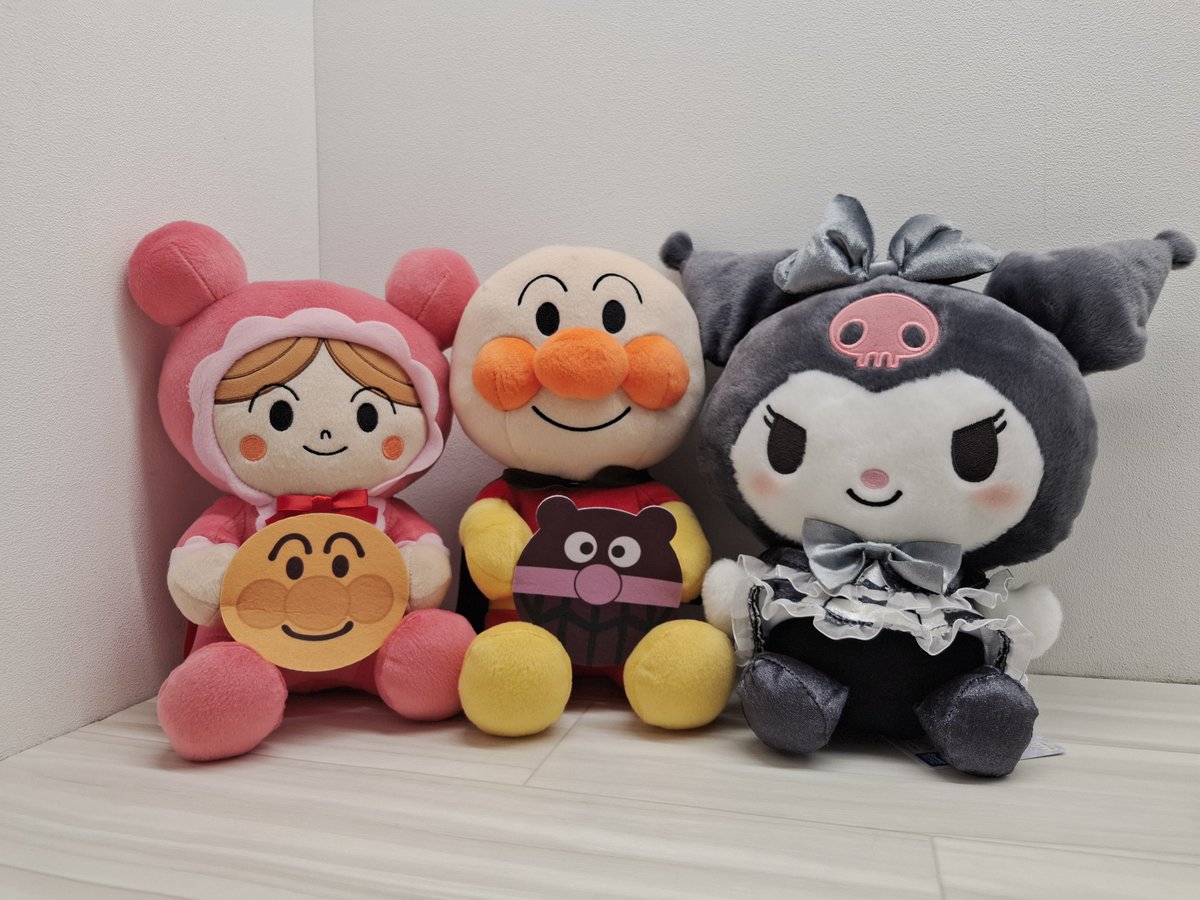 m_t_amuse's tweet image. 万代書店高崎店 プライズ情報⑥

✅それいけ！アンパンマン なかよしパンぬいぐるみL
#アンパンマン #あかちゃんまん 

✅ #クロミ 王道ロリータBIGぬいぐるみ

絶賛稼働中です！✨
#万代高崎