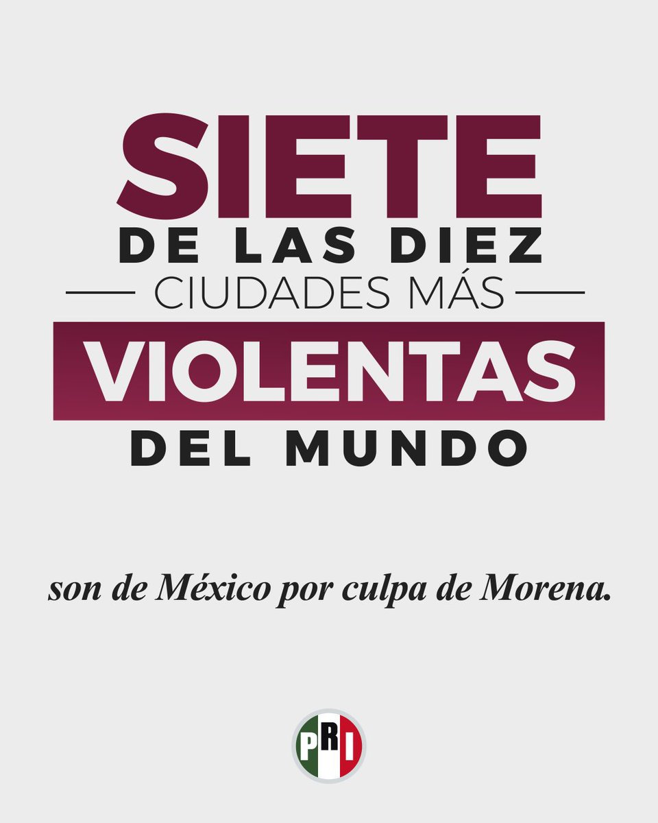 Este 👇es el resultado del fracaso del régimen fallido de morena. Los años más violentos de la historia son de este gobierno. Ahora corren al fiscal con la complicidad de sus legisladores porque les incomodaba en las investigaciones que había dado a conocer. Vamos de mal en peor