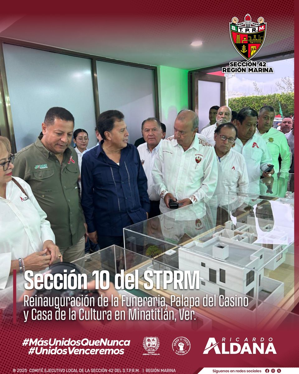 Seccion42_STPRM's tweet image. #SomosSTPRM
#MásUnidosQueNunca
#UnidosVenceremos
@lgps03101
@MarcoAzuara1
