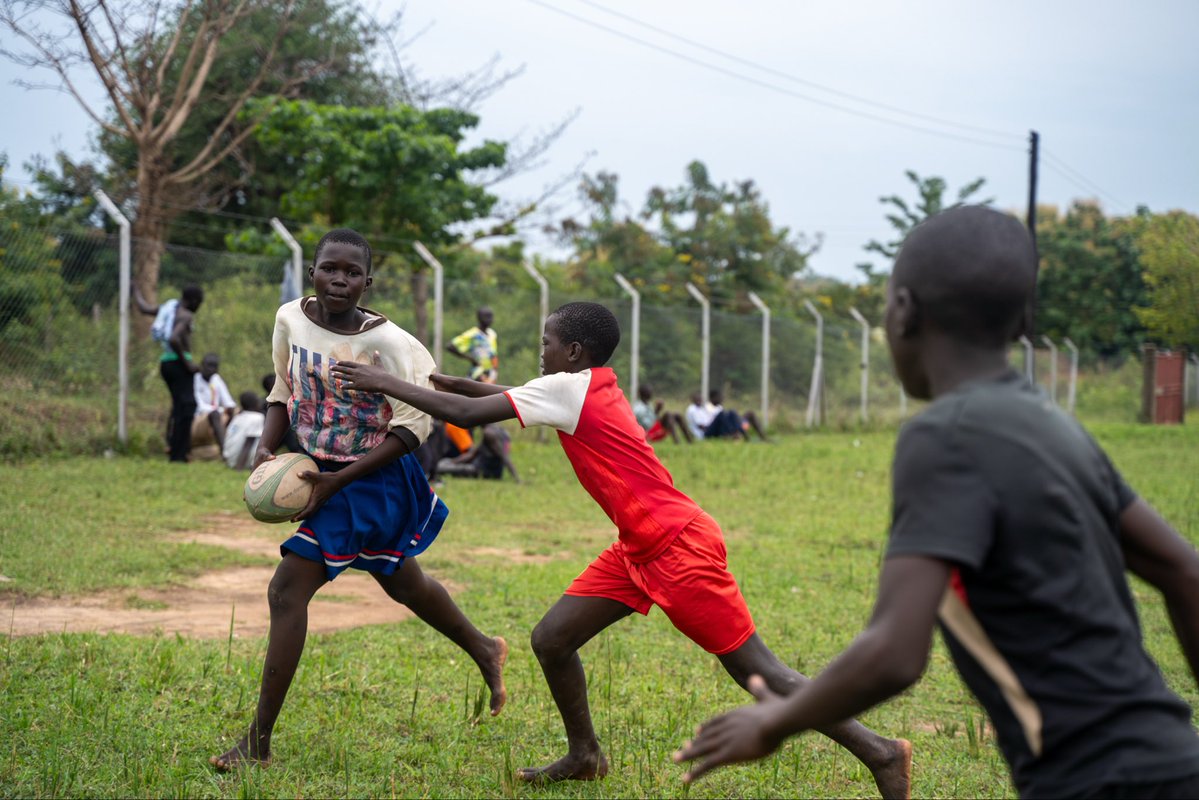 score_beyond's tweet image. In the past 2️⃣years we have impacted 300+ youth in Adjumani through the BEST BAREFOOT LEAGUE in the WORLD 🌍 where they get to engage in games; basketball 🏀, soccer ⚽️, rugby 🏉, alongside mentorship &amp;amp; lifeskilling 
#socialimpact #sportsdevelopment #SDGs