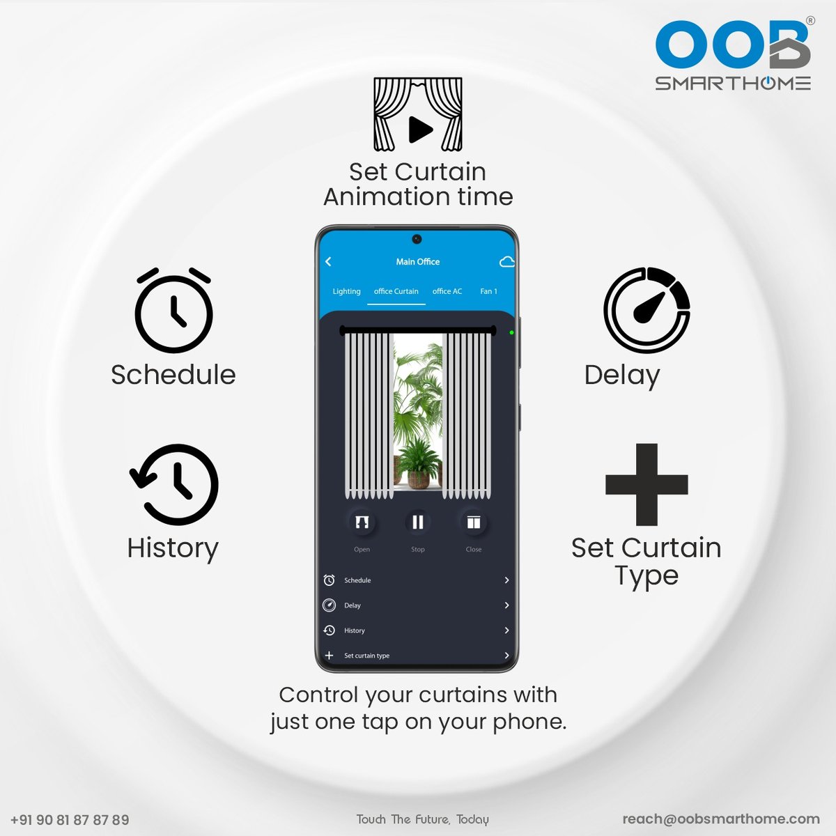 OobSmartHome's tweet image. Automate your curtains and elevate your space effortlessly.
 👉Switch to Smart. Switch to OOB.
Follow the OOB Smarthome channel on WhatsApp: whatsapp.com/channel/0029Va…
#OOBSmartHome #SmartCurtains #HomeAutomation #SmartLiving #ModernHome #CurtainAutomation #ConnectedHome