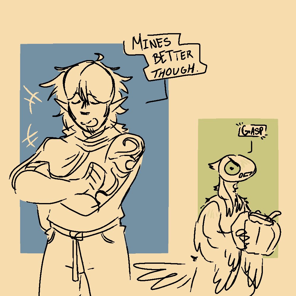 Havent posted in awhile so have some wholesome doodles for some trying times in PandoraSMP 💔💔