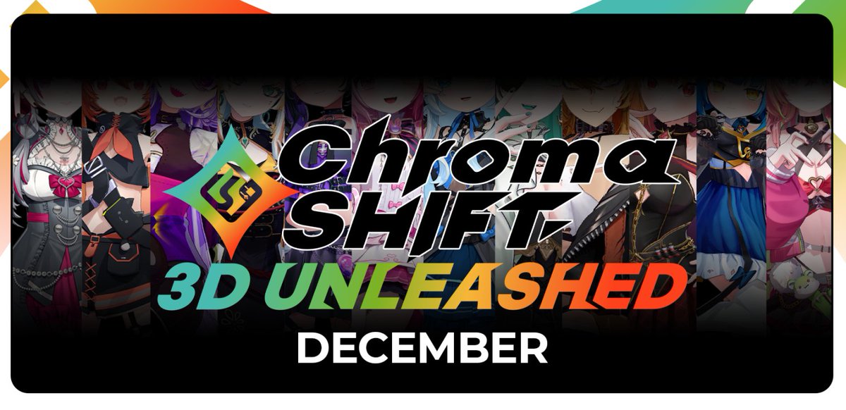 It's time for 3D to go beyond the stage and onto your screens 📺

This December, see your Oshi (or Oshis!) in a whole new dimension, live on stream. We can't wait for you to see what we've been working on! 

More details coming soon 👀