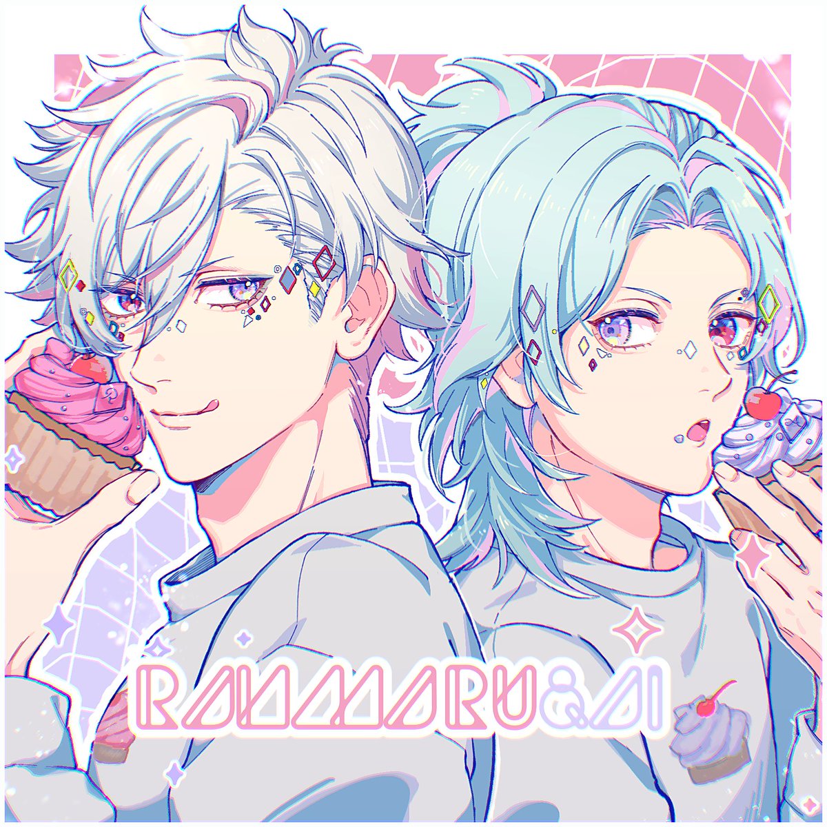 ハルハナ カラコン👁✨️
(※藍ちゃんと蘭丸のカラコン交換させてます)