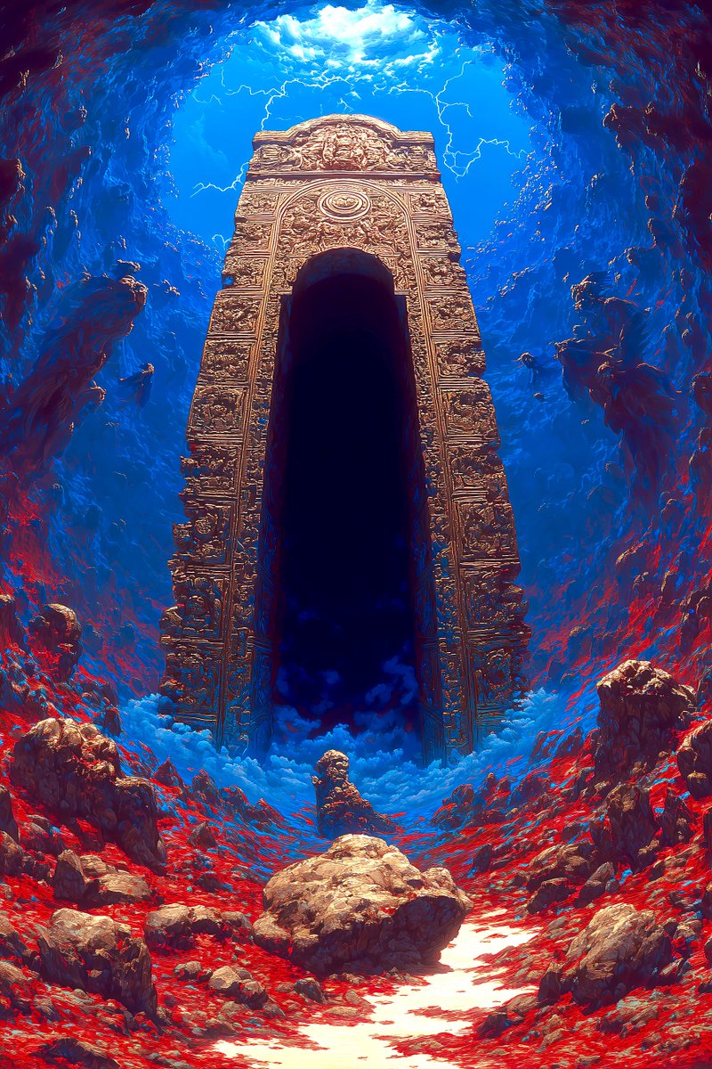 time_altered_ai's tweet image. The gate to Heera ...