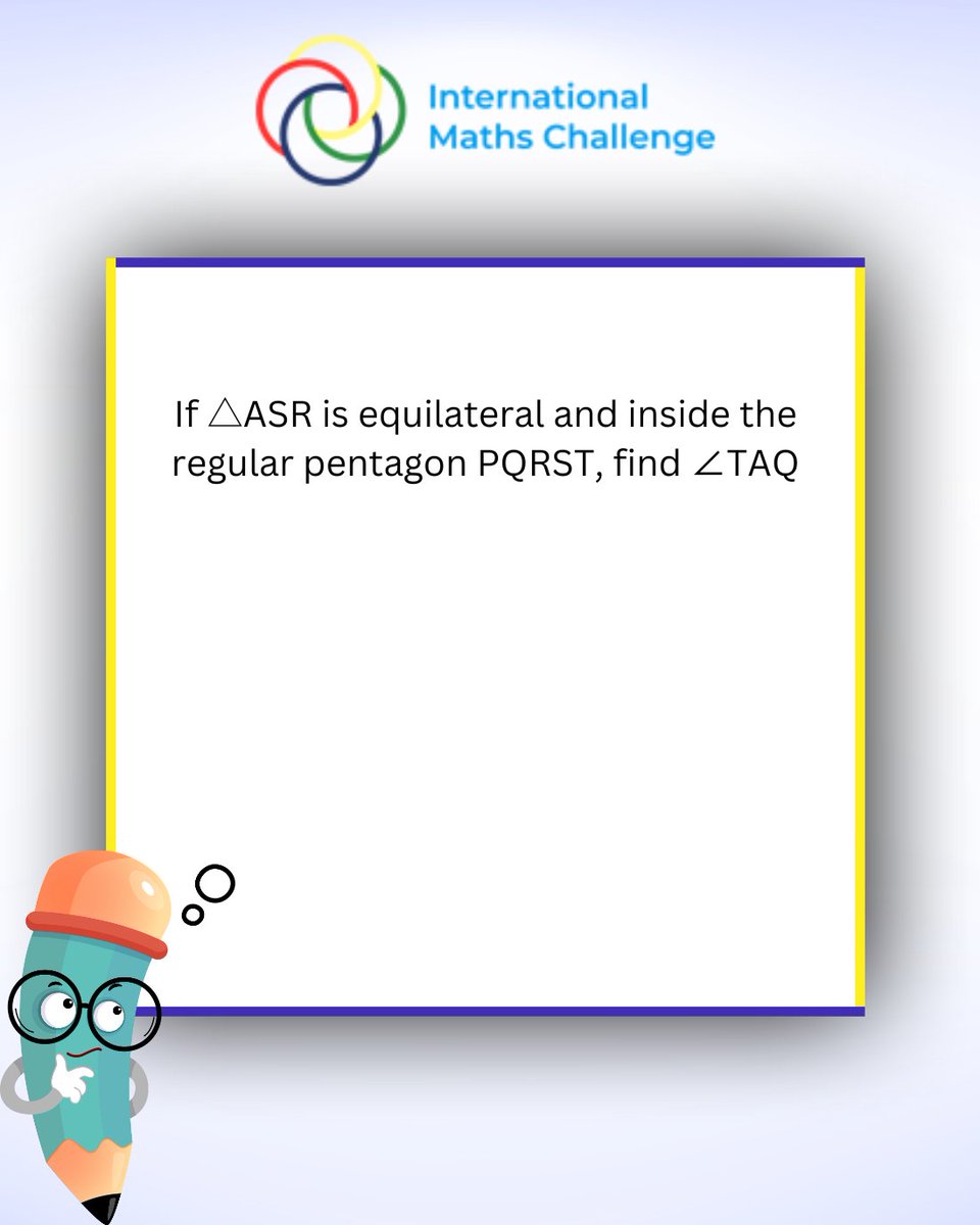 imochallenge's tweet image. QUESTION OF THE DAY: 28 Nov 2025: Suitable for ages 13 and above.

You can share your answers in the comments, but the official solution will be revealed on our website, 24 hours later, at 12 a.m. For any queries, feel free to reach out at qotd@international-maths-challenge.com.