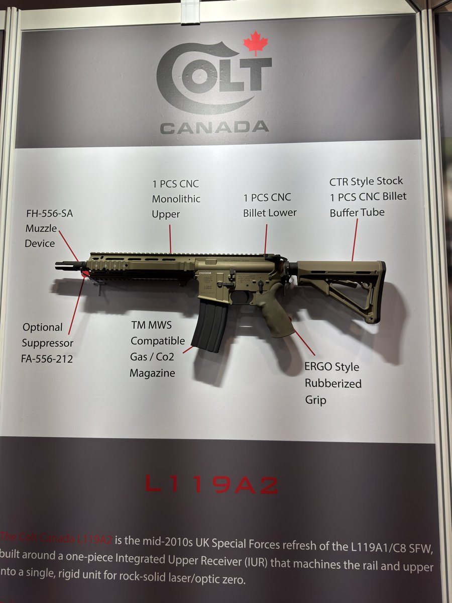 nagatoseikou's tweet image. MOA
ARCHWICK
MWSシステム　
L119A1 ストックいいね！！
APC9
SPR 300
#MOA #GBB #ARCHWICK