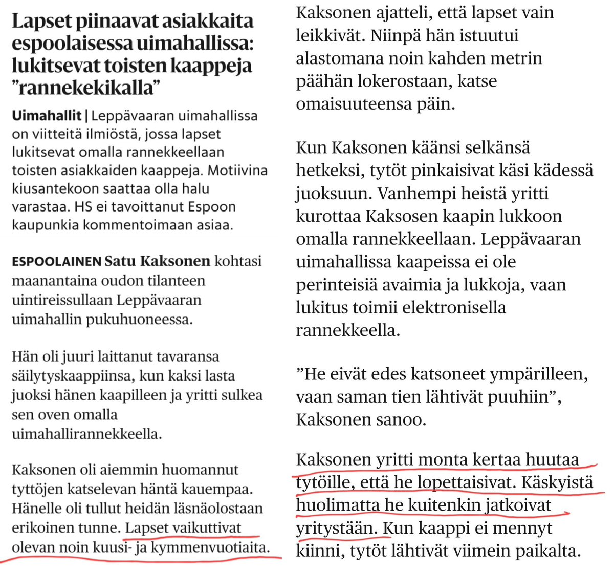 ALuukkainen's tweet image. On ihan pakko arvioida, että tästä huokuu värinä.