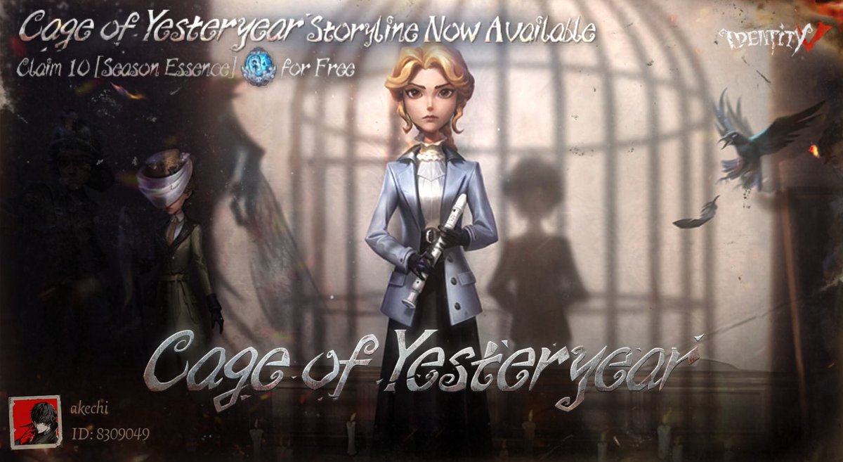 rootbeerfloat7's tweet image. I&apos;m playing Identity V. Fancy a game?