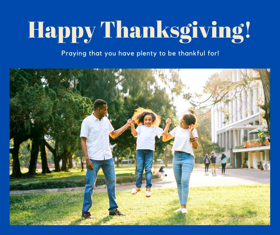 EugeneEJonesJr's tweet image. Wishing all of my family, friends, residents and team members a very Happy Thanksgiving.

Count your blessings and bless one another.

#thanksgiving #blessings #helpothers #housinghumans