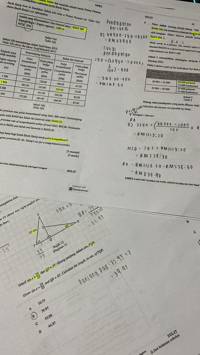 jaeyyss's tweet photo. BISMILLAH MATH A+ AMINN !! 😣😣 #spm2025 https://t.co/ajgLuqMIWD