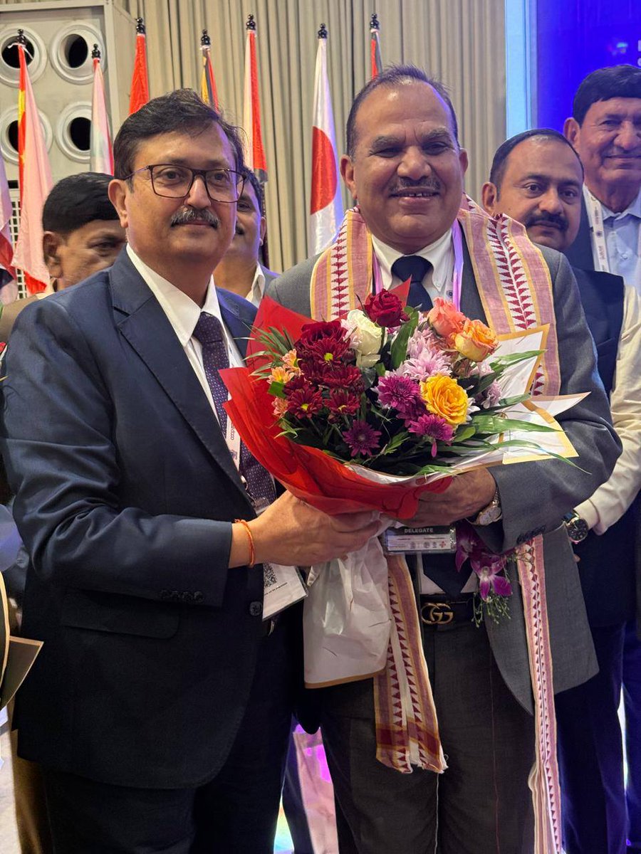 UnatiBharat's tweet image. Heartiest congratulations to Dr. Chandra Pal Singh Yadav Congratulations to Dr. Chandra Pal Singh Yadav on being elected unopposed as President, ICA-AP.
A proud moment for India’s cooperative sector.
— Unati &amp;amp; UAMMCL Family 
#NCUI #ICAAP #IYC2025 #Cooperatives