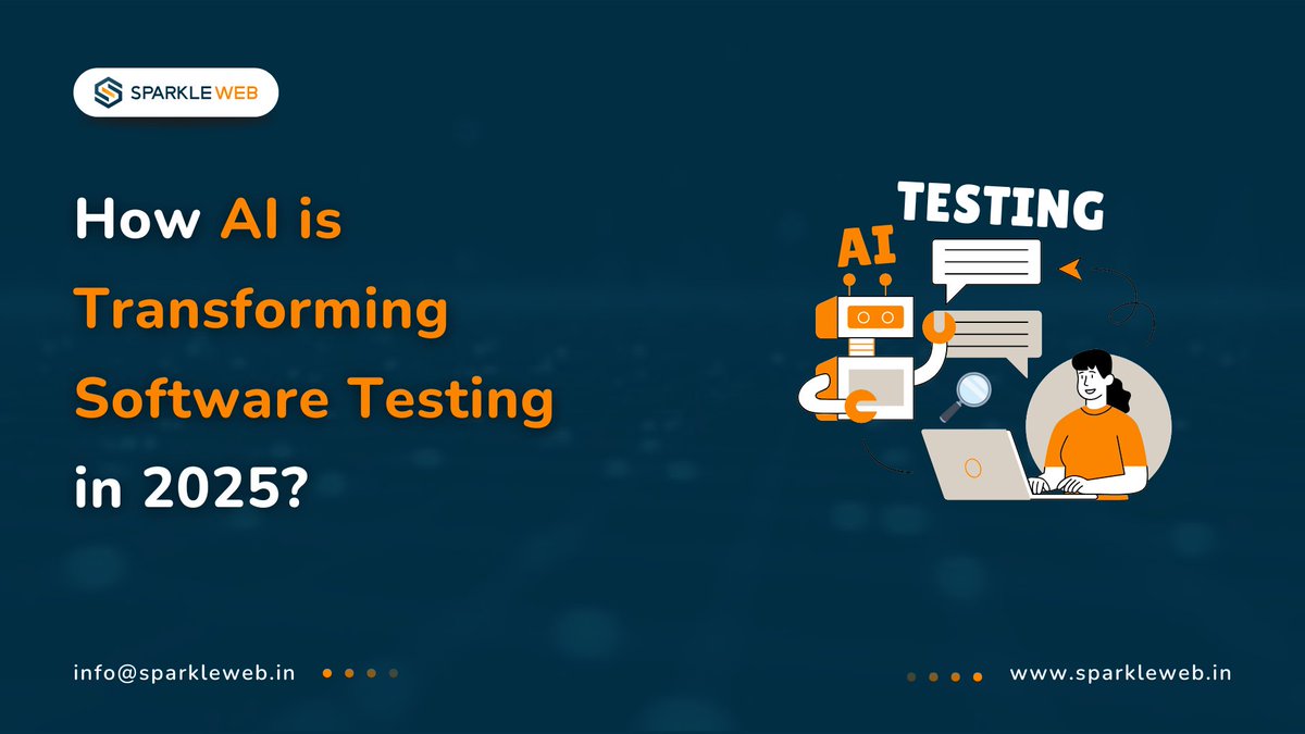 sparklewebhelp's tweet image. AI is reshaping QA! ⚡

Faster execution. Fewer bugs. Smarter insights.

Boost your product quality with AI-driven testing.

Know more 👉 sparkleweb.in/blog/ai_in_sof…

#aitesting #qaautomation #devops #softwaretesting #sparkleweb
