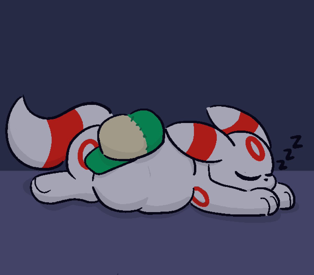 ZenyVore's tweet image. Sleepy bre 
gift #4 for @NSFW_Umbra