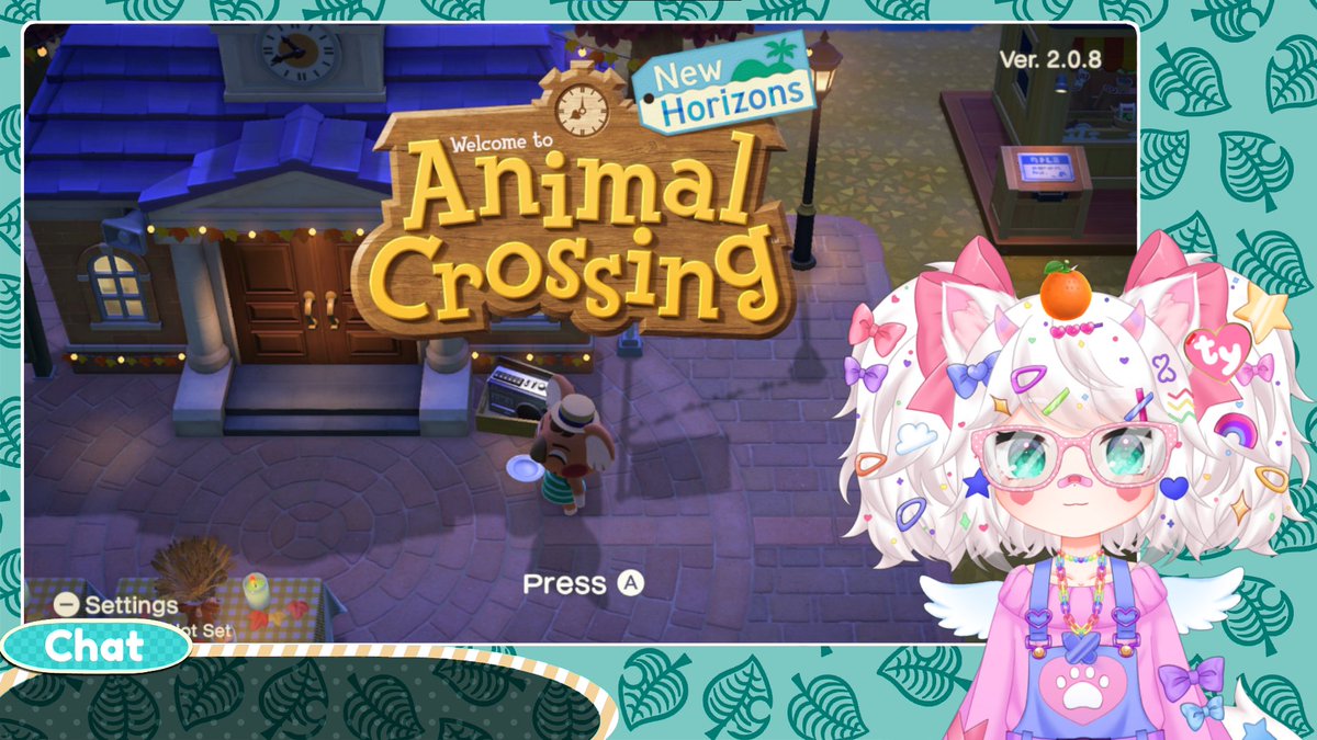 I wanna get back into playing Animal Crossing again!! 💗🍊
#ACNH #Vtuber