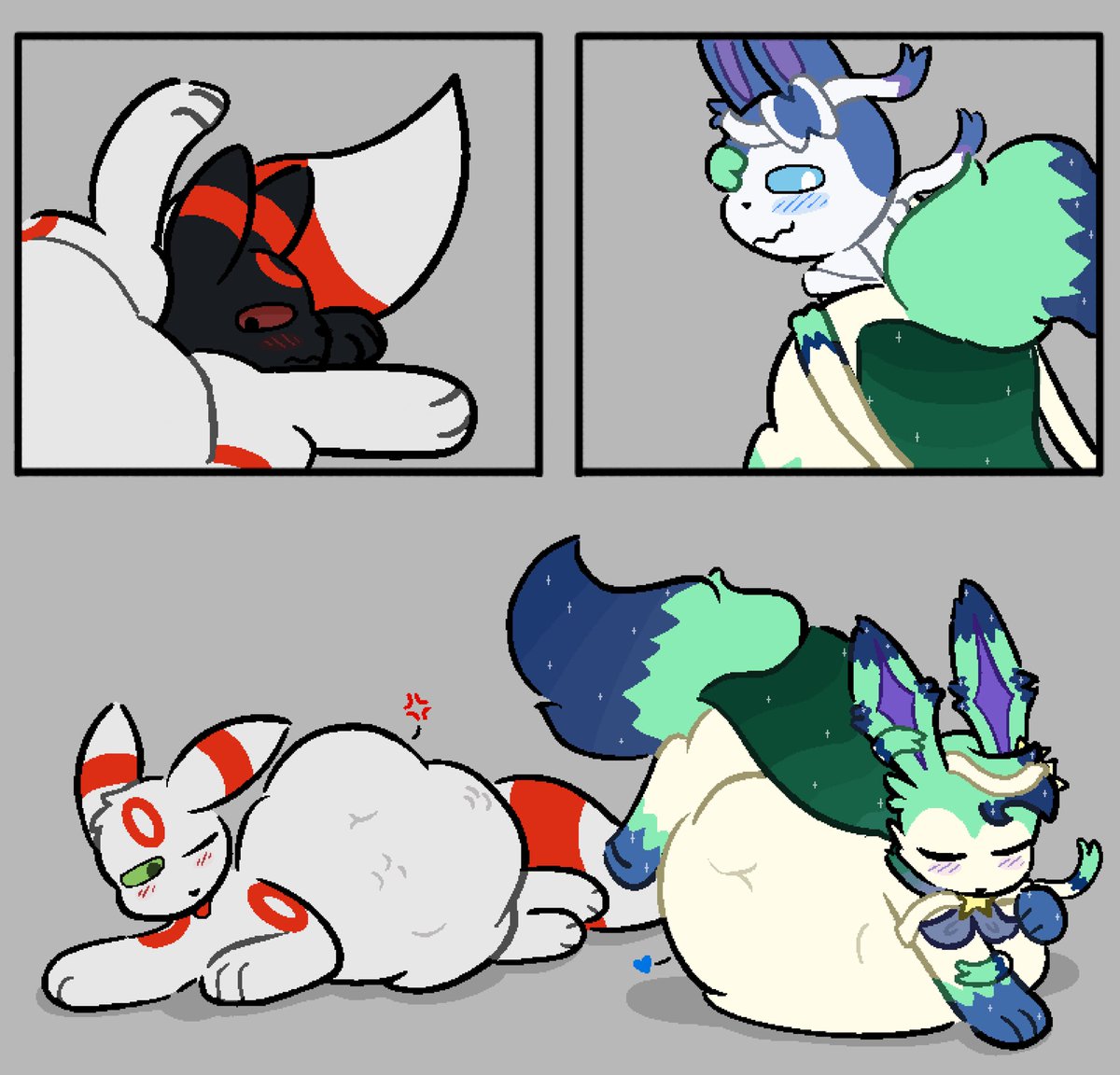 ZenyVore's tweet image. Duo got captured…

Gift #5 for @SamVore @NSFW_Umbra and @EmeraldGalaxy3