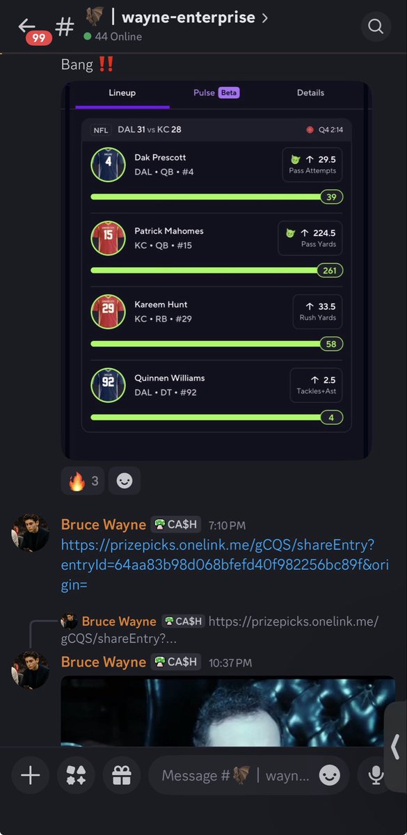 CactusCashBets's tweet photo. Discord saw it First!
#NFL https://t.co/3VE8nvLTlk