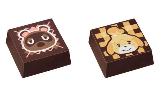 GabrielHorizons's tweet image. New 2026 Animal Crossing Valentine’s Day Godiva collection!