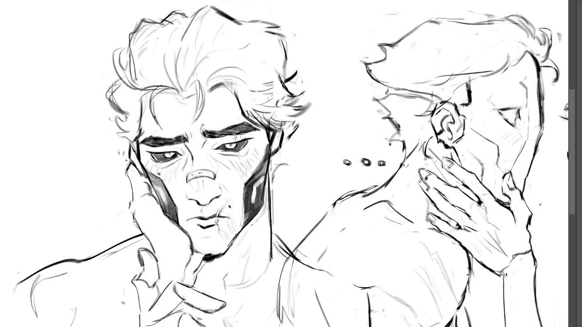 Bangg_Cherry's tweet image. bro hair from the front is hard asf for no reason helppp