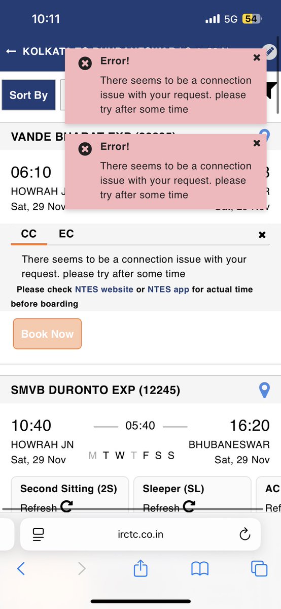 jajuX93's tweet image. @RailMinIndia @AshwiniVaishnaw Why is the IRCTC portal not working during Tatkal booking hours? I have 100MBPS which is quite stable. As a potential tax payer of this country, I need to know the fact 😡 #IndianRailways #irctc