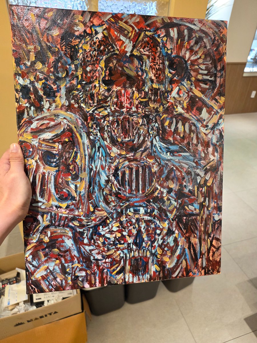 choehyeongjun19's tweet image. 화가님으로부터 유화로 그려진 칸 더 비트레이어를 선물 받았습니다! 감사드립니다. 많은 분들께 더 많은 나눔을 할수 있는 하비카페 에이스가 되겠습니다. 
칸은 작업공간에서 여러분을 지켜볼것입니다.
화가님 인스타그램instagram.com/painspecter?ig…
#배반자칸 #워해머 #월드이터