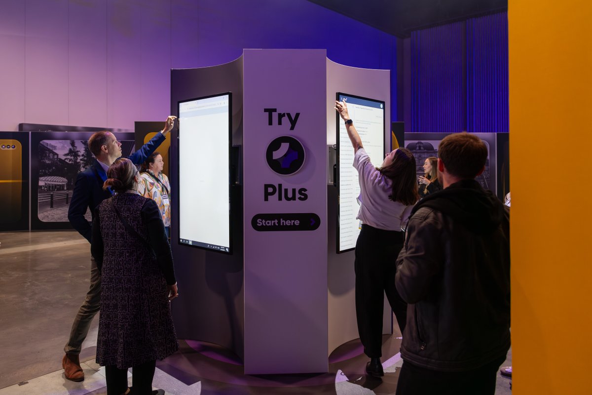 TechnologyOne's tweet image. ICYMI: We released Plus at Showcase in October.

Plus is more than just an AI chatbot, it anticipates user needs, surfaces relevant data, and completes processes on their behalf.

No clicks. No screens. Just conversations.

Learn more: technology1.com/products/plus/…

#Plus #AgenticAI