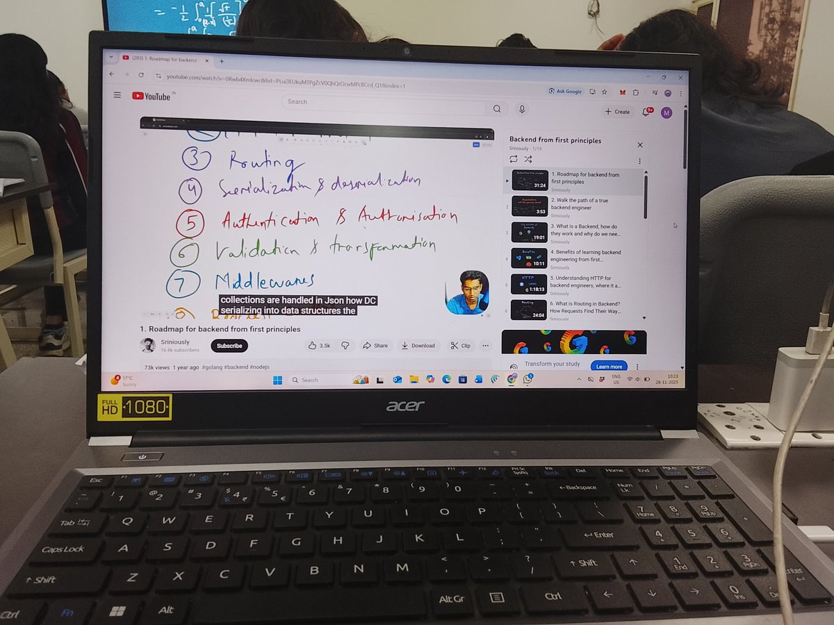 MahekPatel24's tweet image. Day 15 of #365DaysOfCode
Diving deeper into backend engineering!!